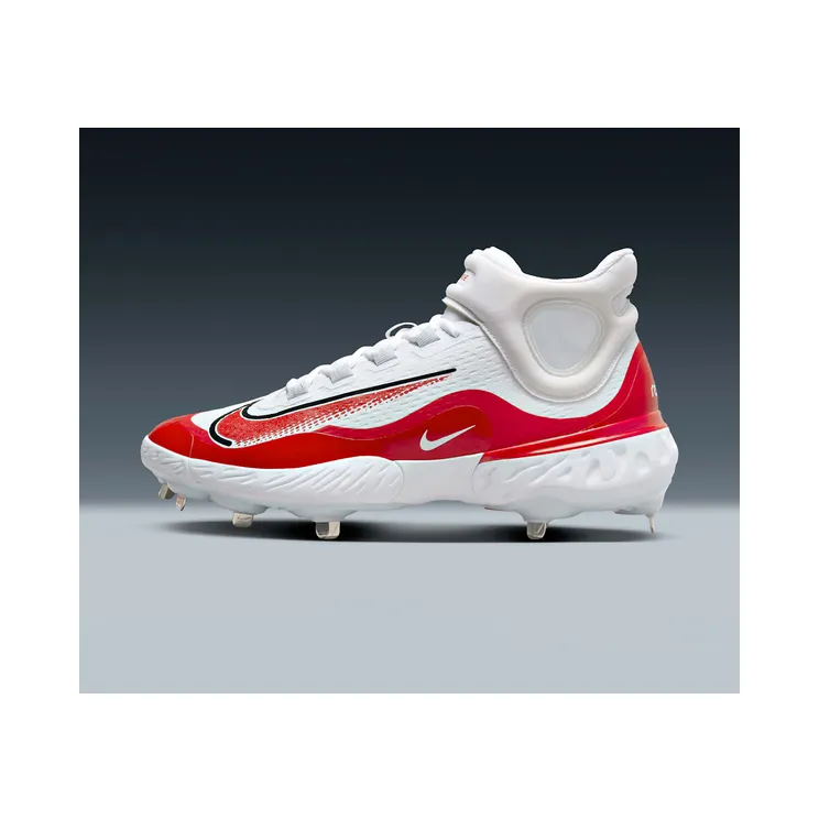 Nike Alpha Huarache Elite 4 White University Red (FD2744-105)