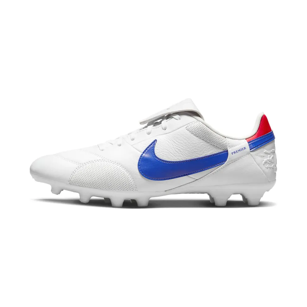 Nike Premier 3 FG White Royal Red (AT5889-146)