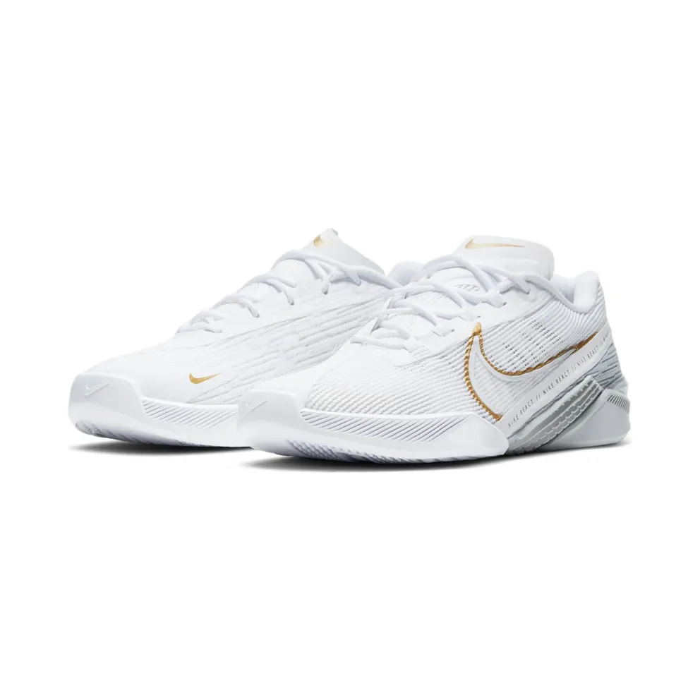 Nike React Metcon Turbo White Metallic Gold (CT1249-100)