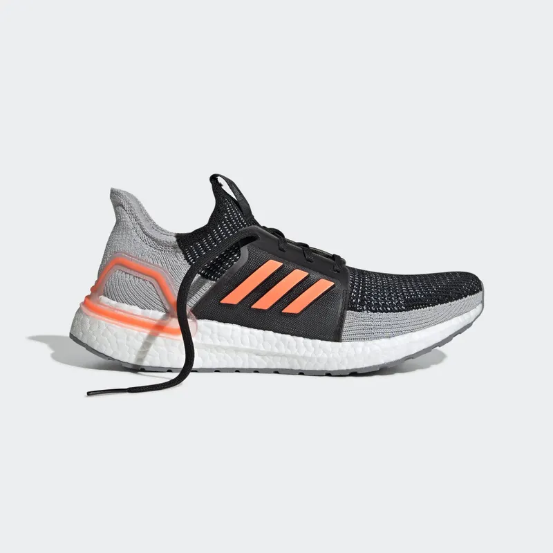 adidas Ultra Boost 19 Solar Orange Core Black/Solar Orange/Glow Blue (G27516)