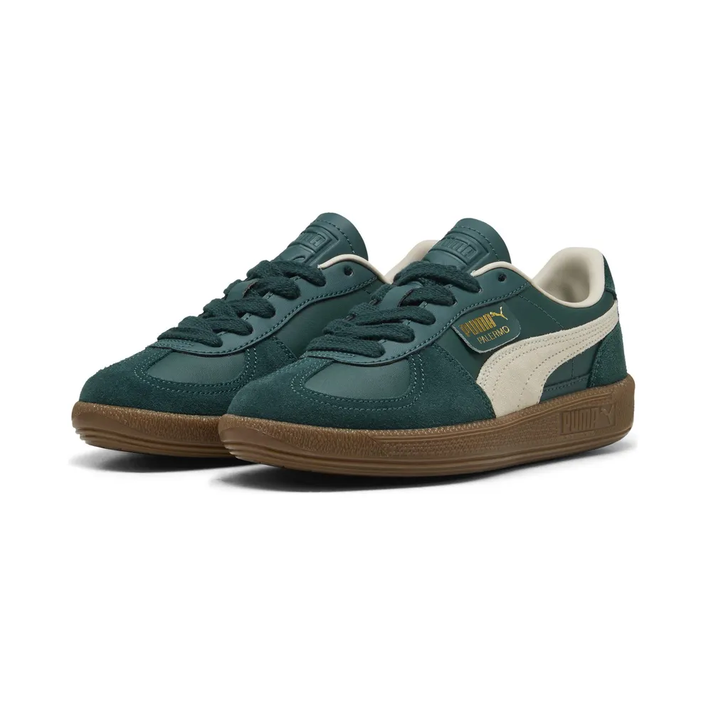 Puma Palermo “Dark Green / Alpine Snow” (397275_14)