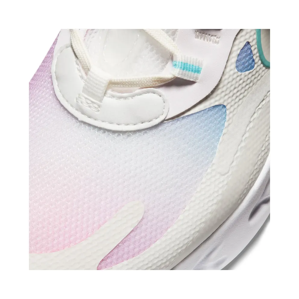 Nike Air Max 270 Reac Summit White Bleached Aqua (W) Summit White/Bleached Aqua-Light Violet-Sail (CK6929-100)