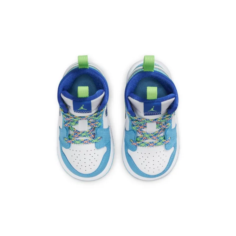 Jordan 1 Mid Powder Blue Racer Blue (TD) (DA8013-400)
