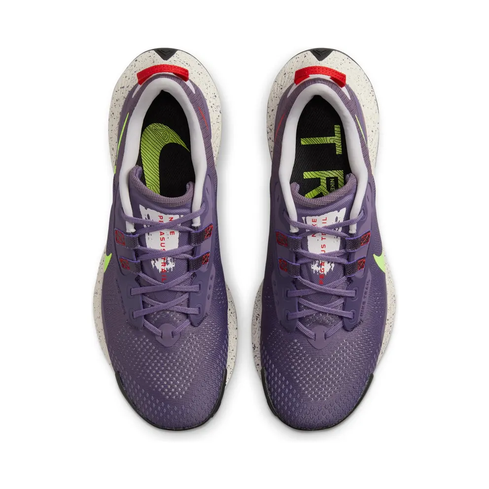 Nike Pegasus Trail 3 “Canyon Purple / Venice / Habanero Red / Volt” (DA8698-500)