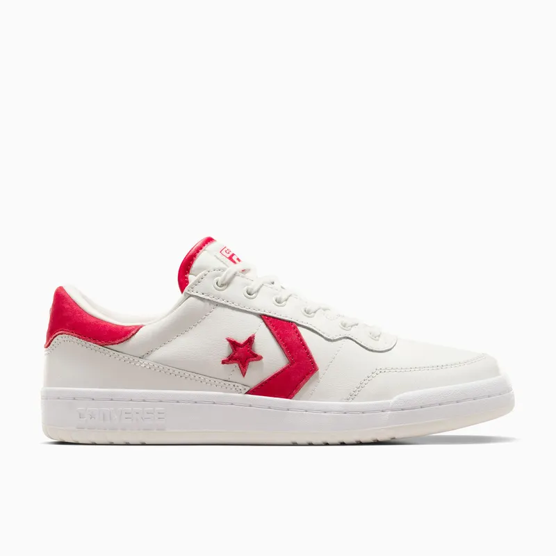Converse CONS Fastbreak Pro Leather and Nubuck Vintage White/Red/White (A10348C)