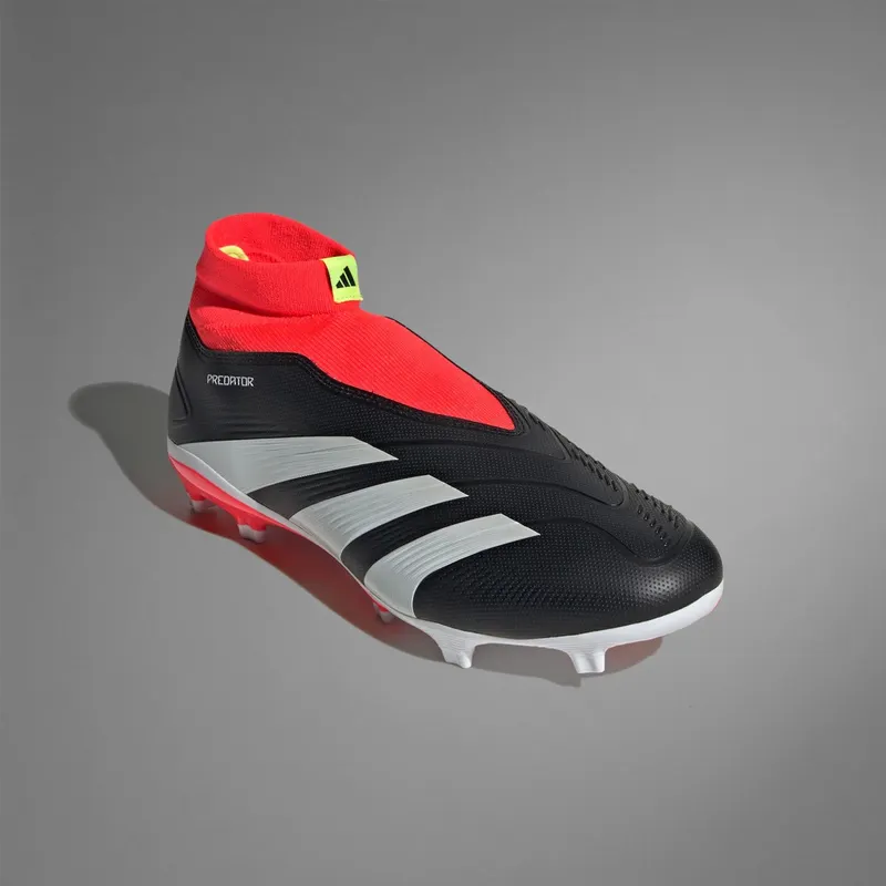 adidas Predator League LL FG Core Black Cloud White Solar Red (IG7768)