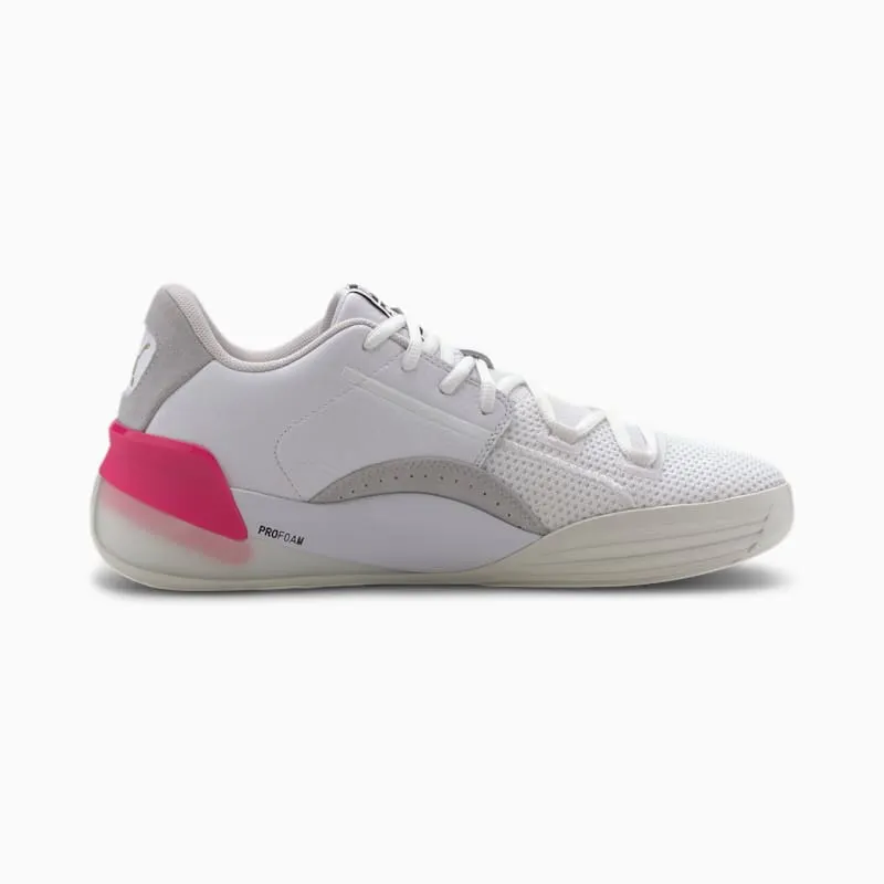 Puma Clyde Hardwood White Pink Puma White/Pink Glo (193663-03)
