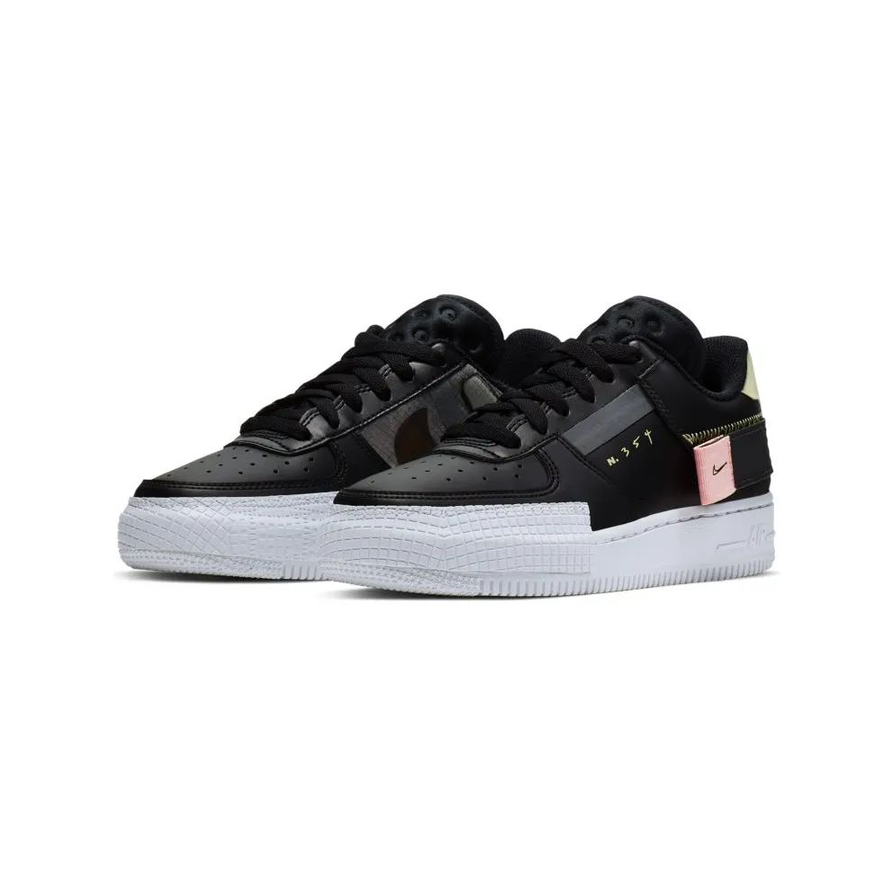 Nike Air Force 1 Low Type Black (GS) (BQ4793-001)