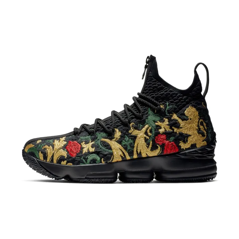 Nike LeBron 15 Performance Kith Closing Ceremony Black/Black-Multi-Color (AJ3936-002)