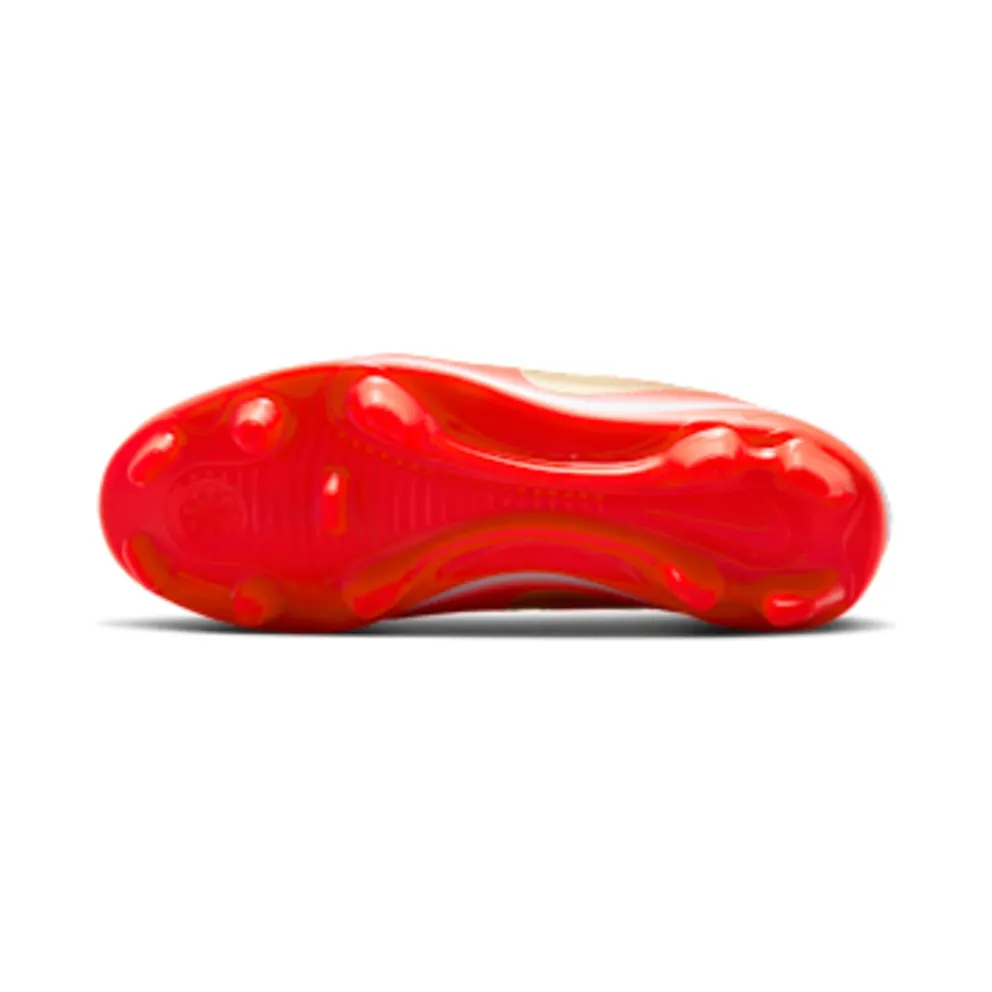 Nike Jr. Tiempo Maestro Club ‘ Multi-Ground Low-Top “White / Bright Crimson / Blur” (IB5025-100)