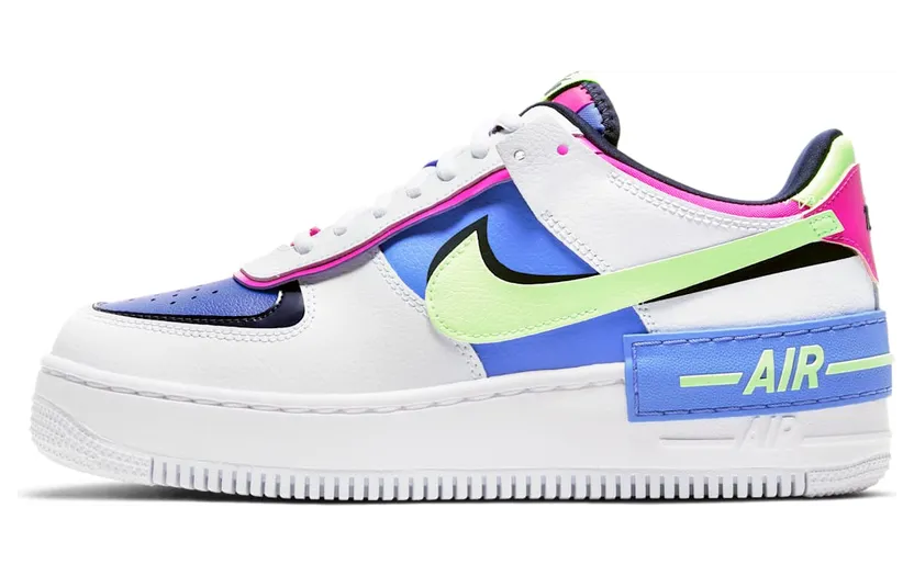 Nike Air Force 1 Shadow White Sapphire (W) (CJ1641-100)