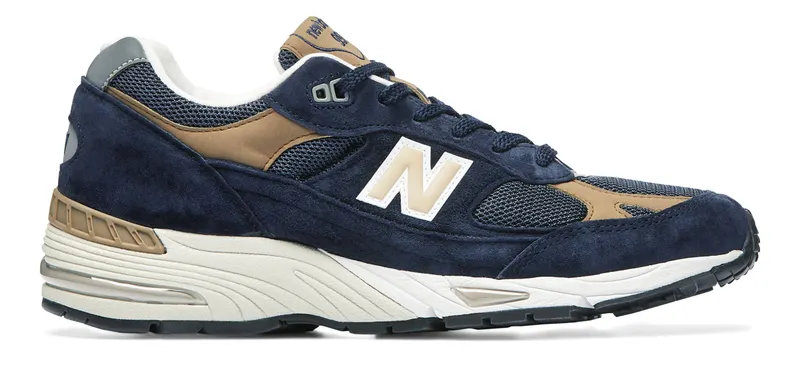 New Balance 991 Navy Brown (M991DNB)