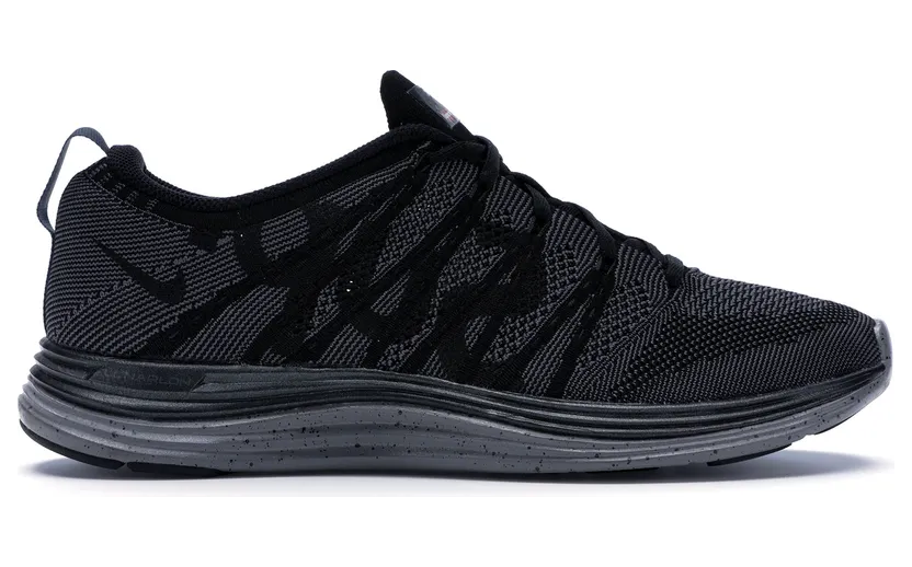 Nike Supreme x Flyknit Lunar1+ Black Black/Black-Dark Grey (623823-001)