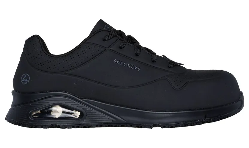 Skechers Work UNO SR Doltin “Black” (200177ECBLK)