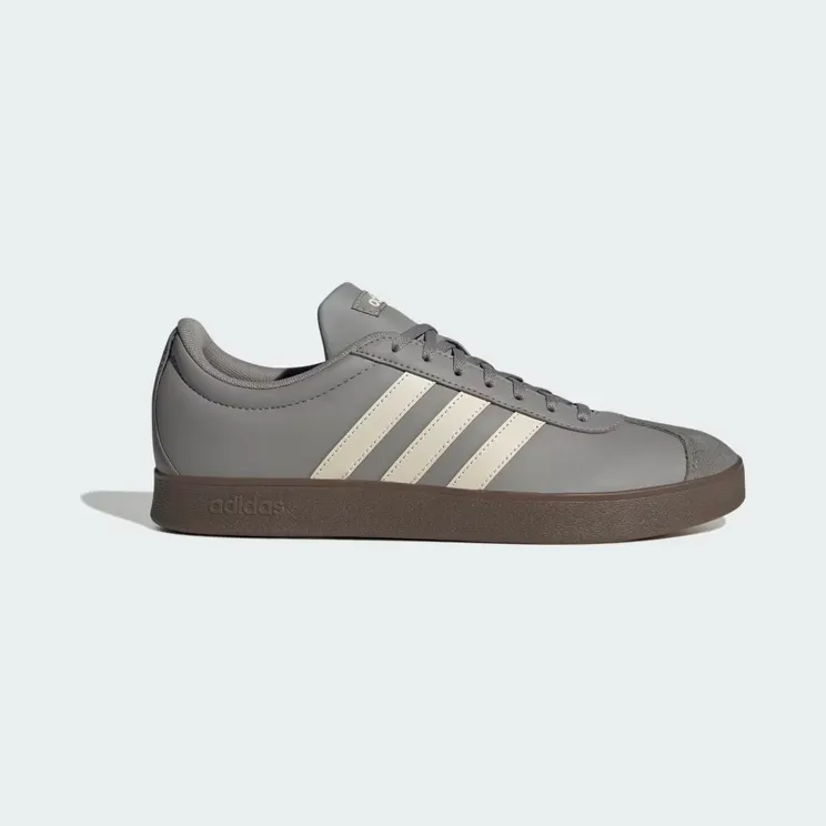 adidas VL Court Base “Charcoal Solid Grey / Alumina / Grey Four” (JI1777)