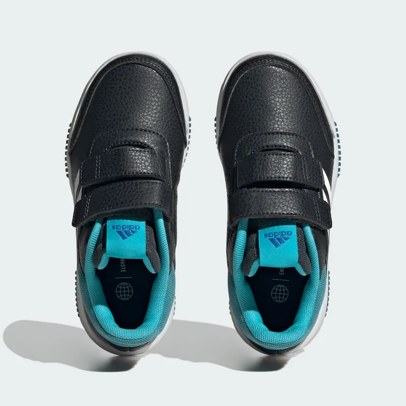 Adidas Tensaur Hook and Loop Carbon / Cloud White / Arctic Fusion (ID2305)
