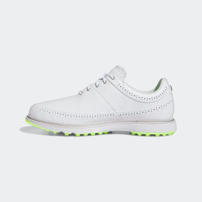 adidas MC80 Spikeless Golf Cloud White Matte Silver Lucid Lemon (ID4748)