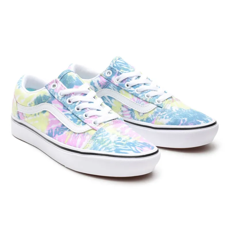VANS Tie Dye Comfycush Old Skool Shoes Multicolour (VN0A3WMA49L)