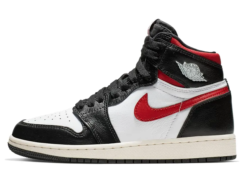 Air Jordan 1 Retro High OG GS “Black / White / Sail / Gym Red” (575441-061)