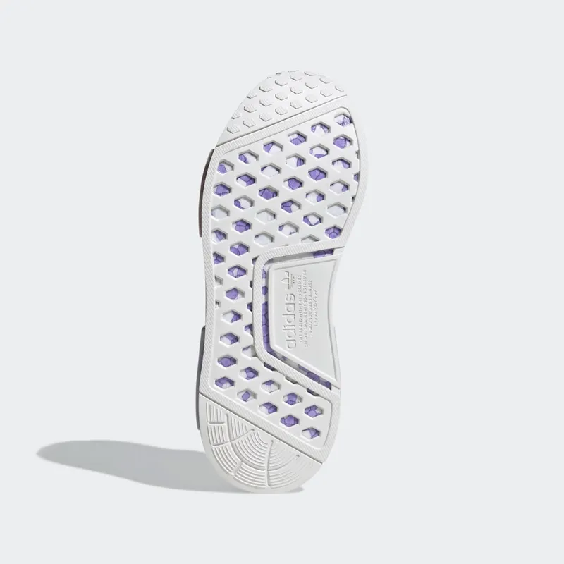 Adidas NMD_R1 Wonder White / Wonder White / Purple Tint (GW5694)