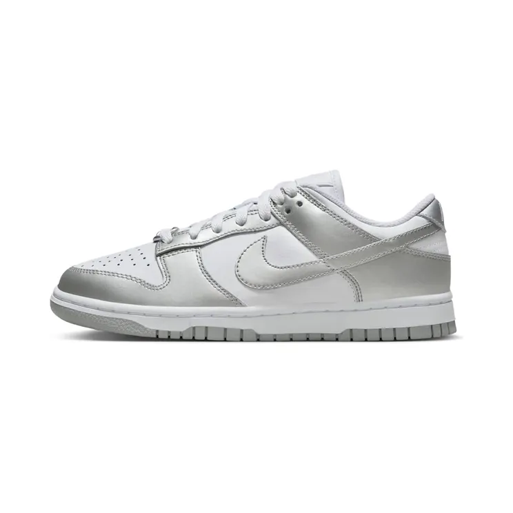Nike DUNK LOW “White / Blue Joy / Metallic Silver” (FV1311-100)