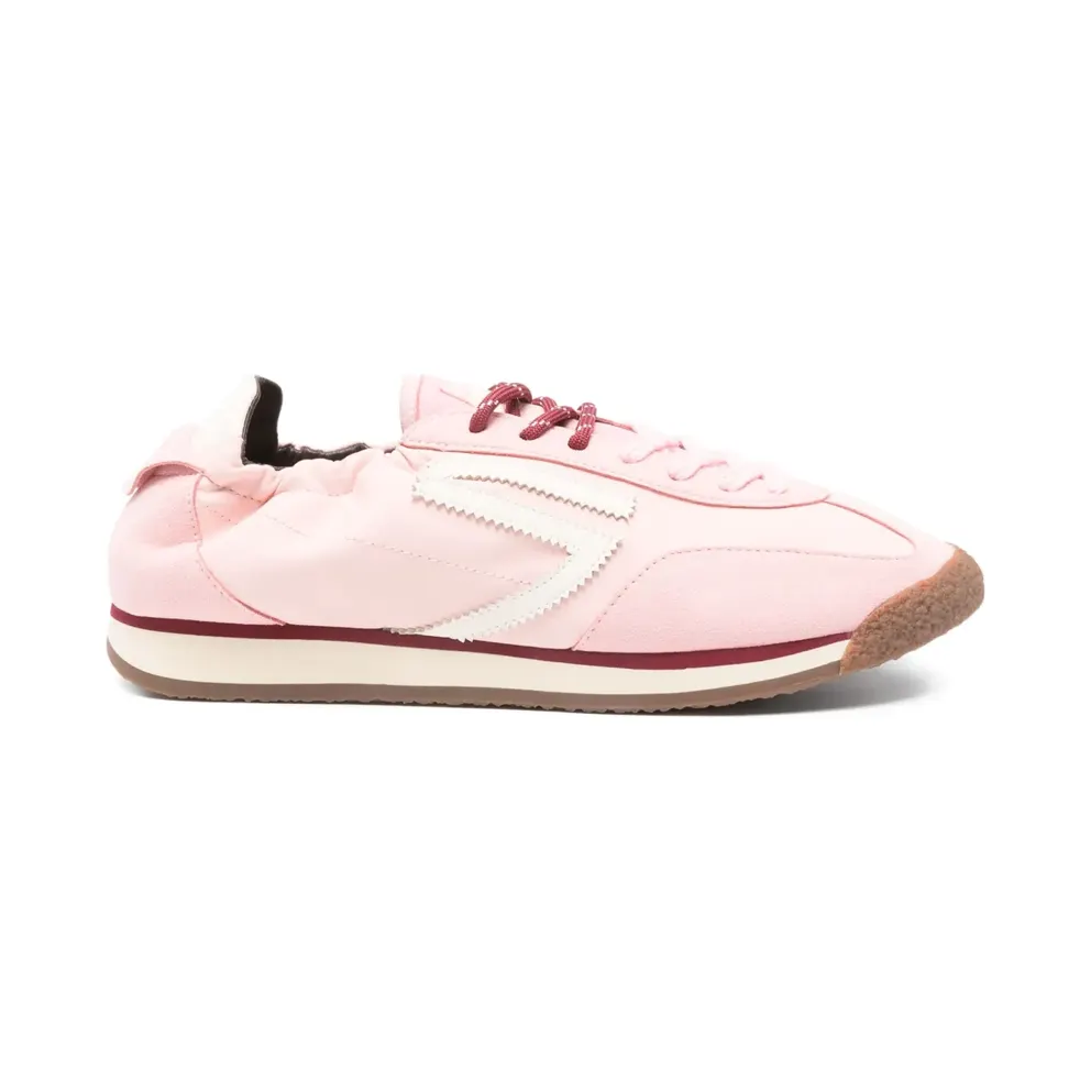 Puraai with vlakken and veters – Pink (PU602P020)