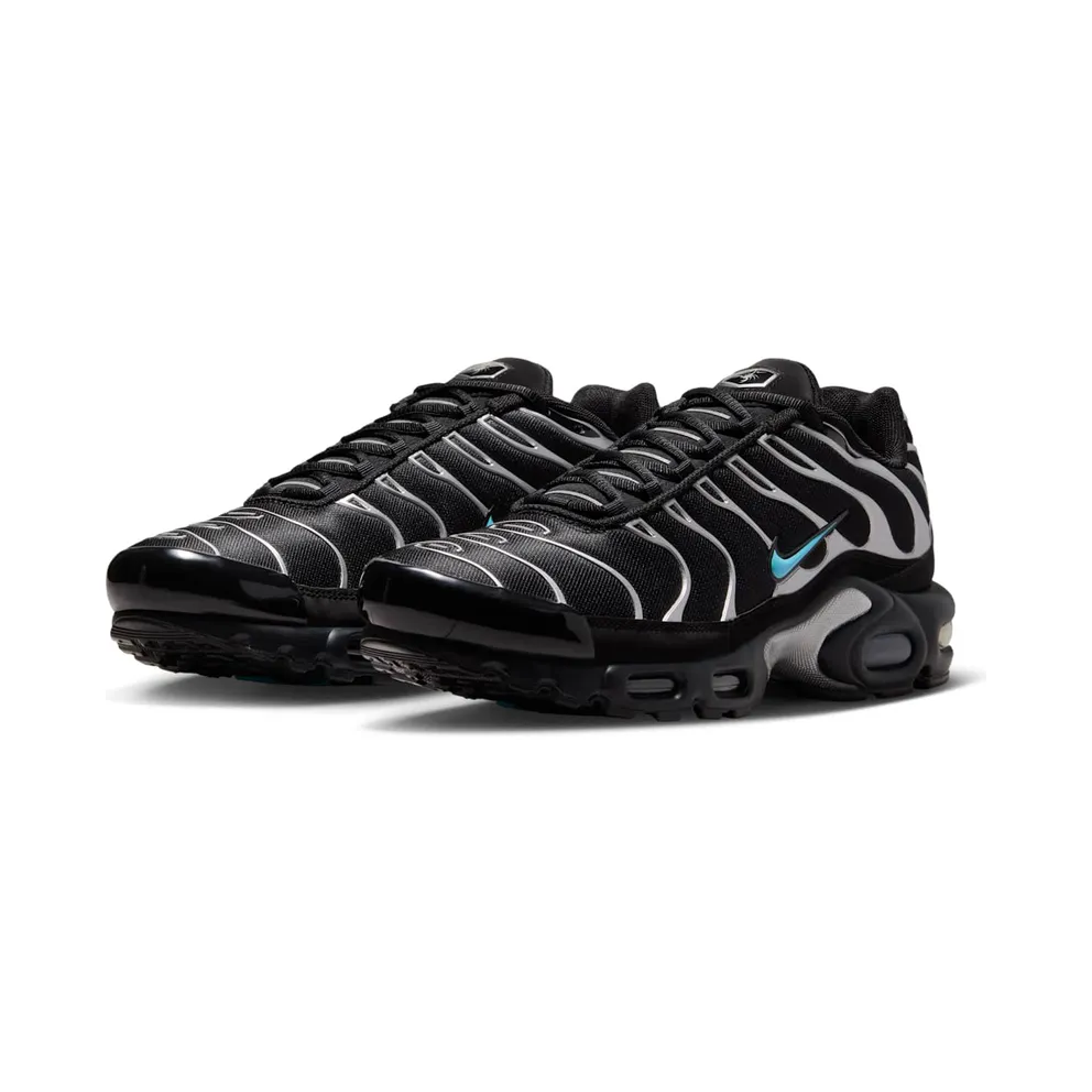 Nike Air Max Plus Premium “Black / Chrome / Gamma Blue” (IM9624-001)