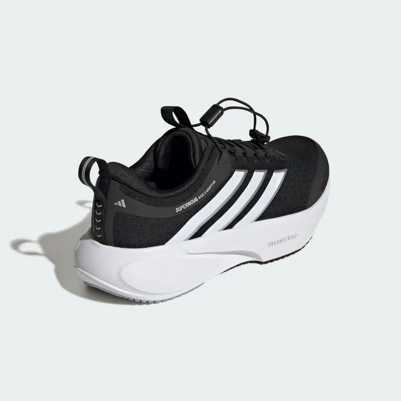 Adidas SUPERNOVA RISE 3 ADAPTIVE W Running Shoes Core Black / Cloud White / Carbon (JQ4353)
