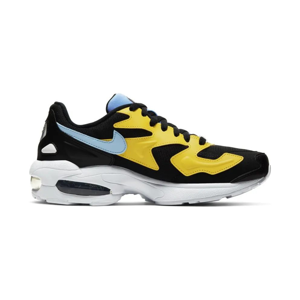 Nike Air Max 2 Light Yellow Light Blue Black Yellow/Light Blue-Black-White (CJ7980-700)