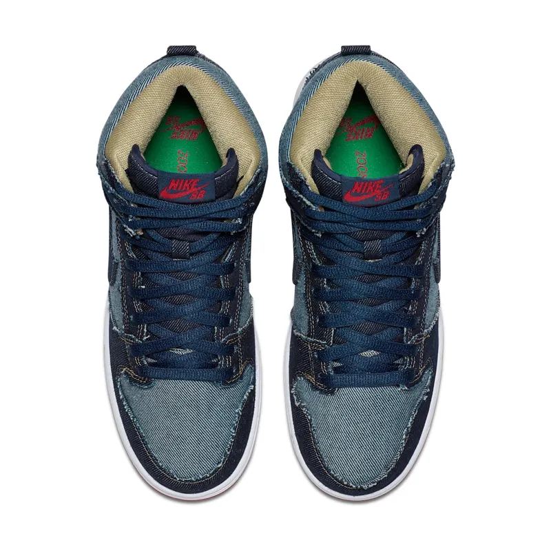 Nike SB Dunk High Reese Forbes Denim Midnight Navy/Midnight Navy (881758-441)