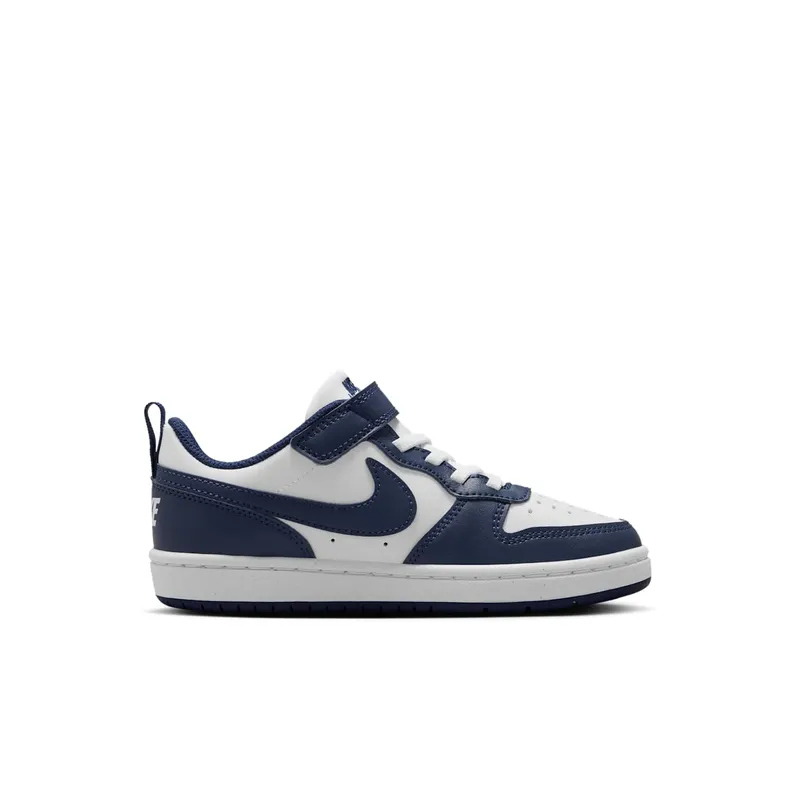 Nike Court Borough Low White Midnight Navy (IQ2724-100)