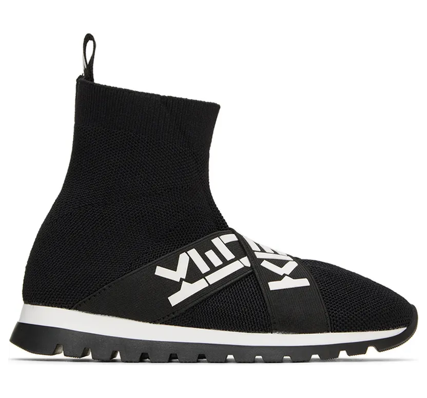 Kenzo Kids Black Sock Sneakers (K59034)