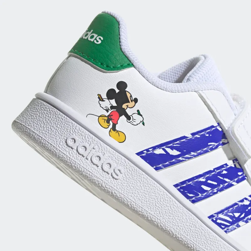 Adidas adidas x Disney Minnie Mouse Grand Court Cloud White / Sonic Ink / Green (GZ3317)