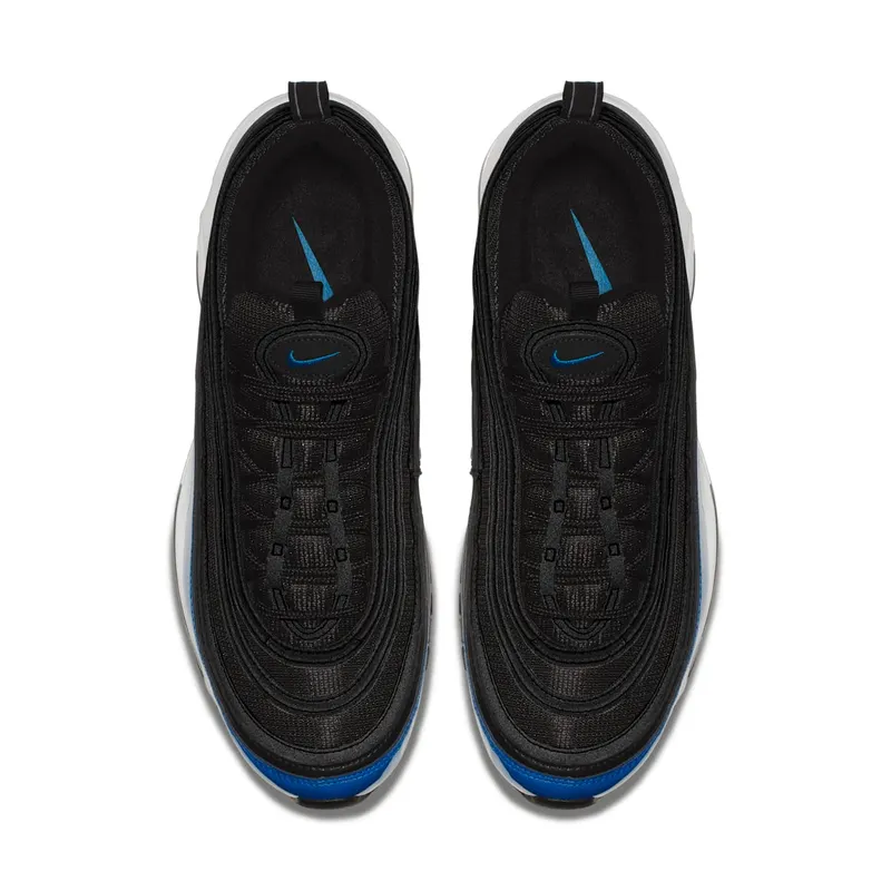 Nike Air Max 97 Black Blue Nebula Black/Blue Nebula-Wolf Grey-White (921826-011)