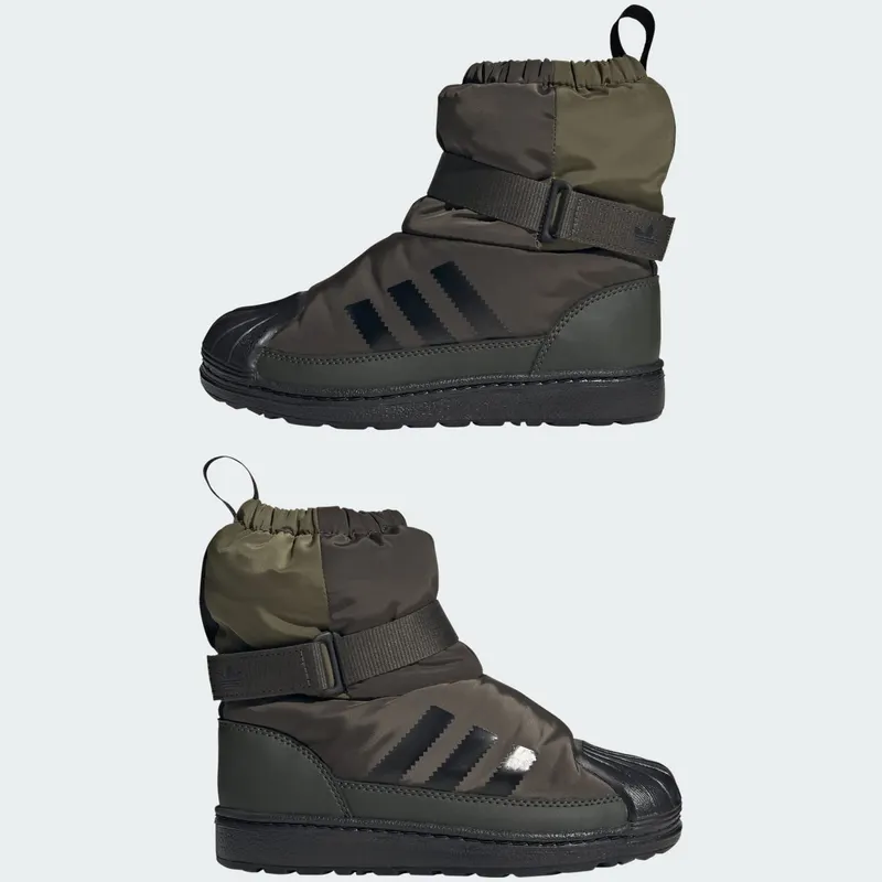 Adidas Superstar 360 Winterized Boot Kids Shadow Olive / Core Black / Focus Olive (JQ7950)