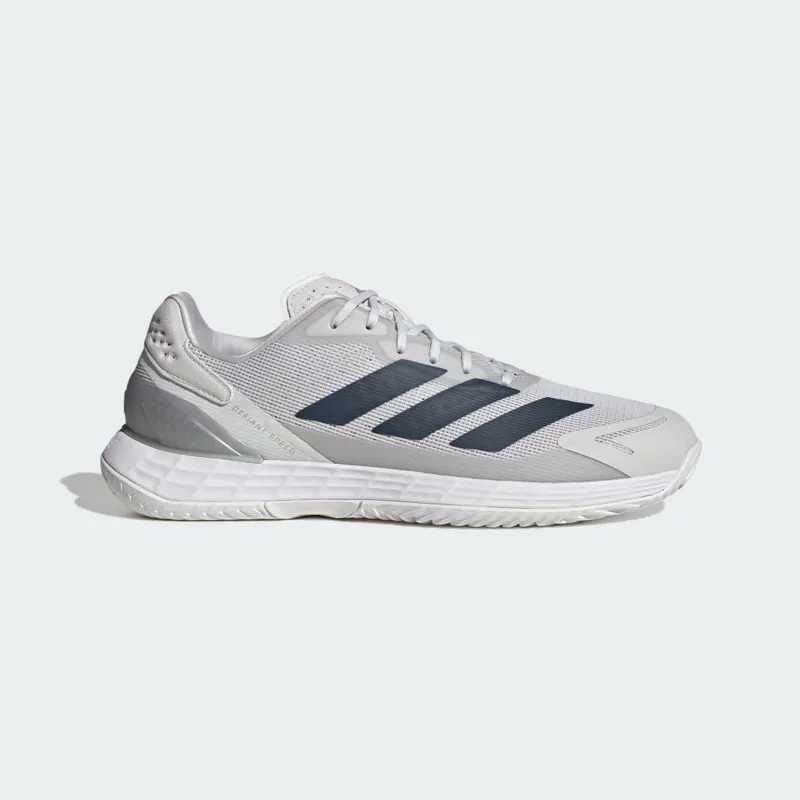 Adidas Defiant Speed 2 Tennis Shoes Dash Grey / Aurora Ink / Tech Grey Metallic (KK4395)