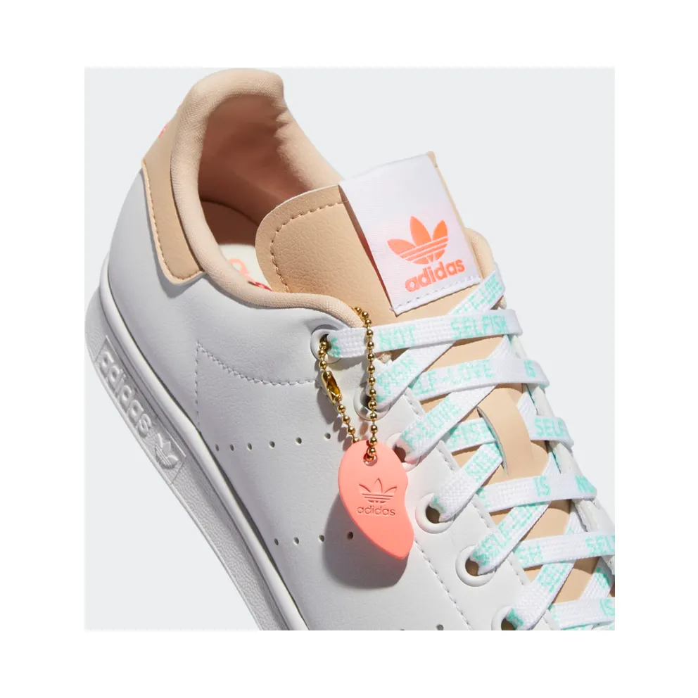 Adidas Stan Smith Cloud White / Halo Blush / Acid Red (GW0571)