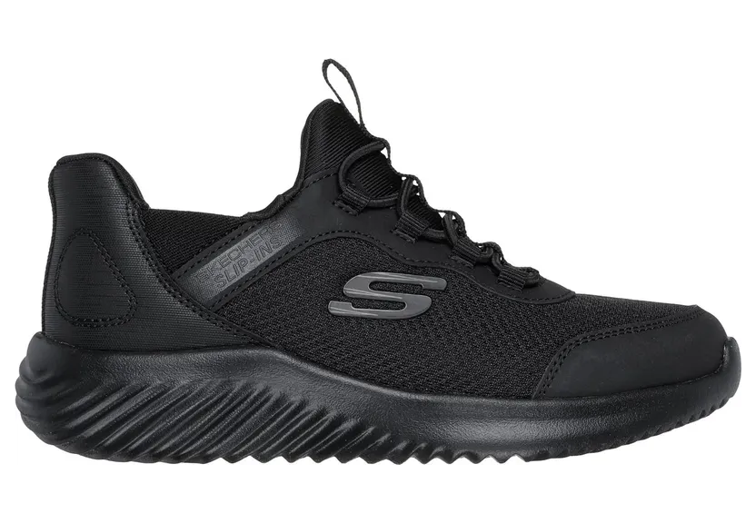 Skechers Slip-ins: Bounder – Brisk-Burst Sneaker Zwart