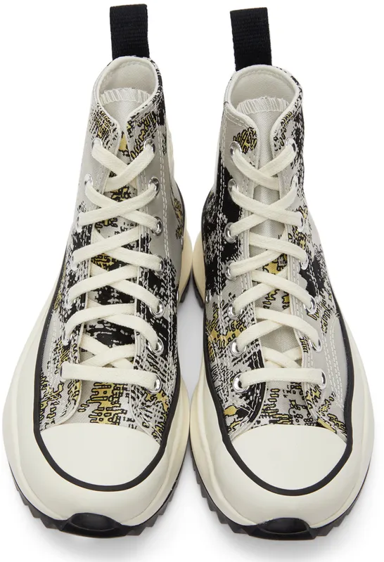 Converse Hybrid Floral Run Star Hike Saturn Gold/Black/egret (171399C)