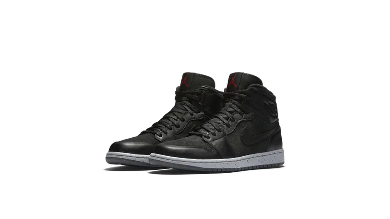 Jordan 1 Retro NYC Black/Gym Red-Wolf Grey (715060-002)