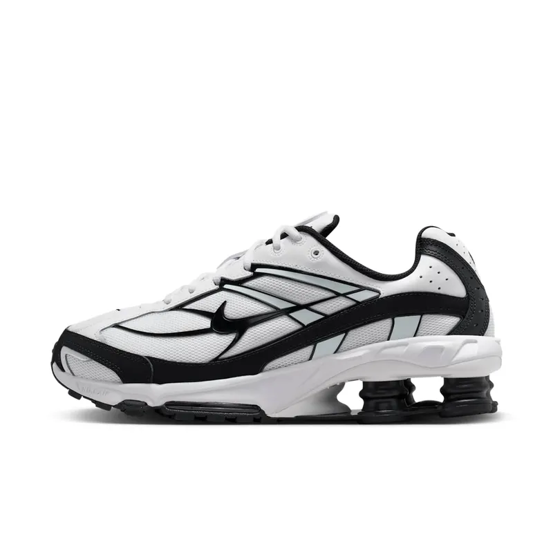 Nike Shox White/White/Black/Black (IO4296-100)