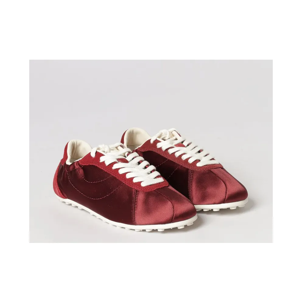 Paul Smith Satin and Suede Red (W1SBIZ03UPLY28)