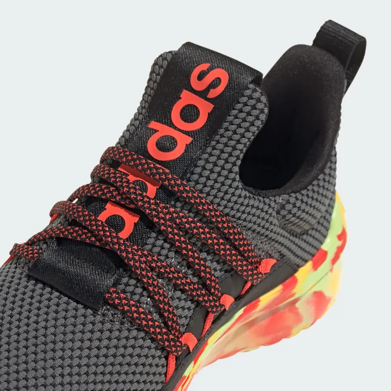 adidas Lite Racer Adapt 5.0 Grey Core Black Bright Red (IE3604)