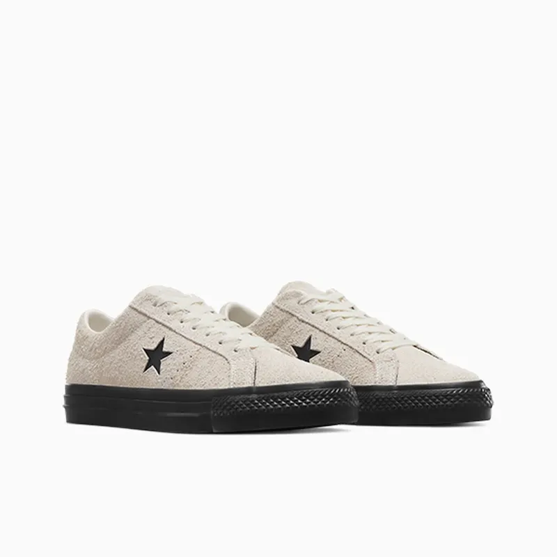 Converse CONS One Star Pro Shaggy Suede Egret/egret/black