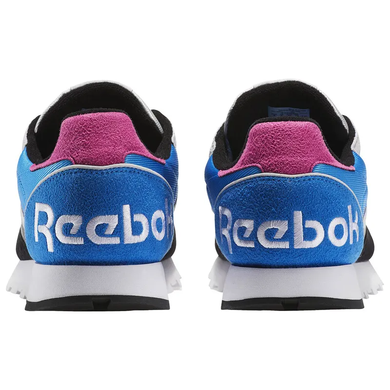 Reebok Classic Leather WB Black Black/Skull Grey-Risk Blue (Other Brands Reebok)