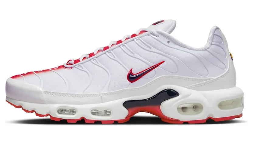 Nike Air Max Plus White University Red (FN3410-100)