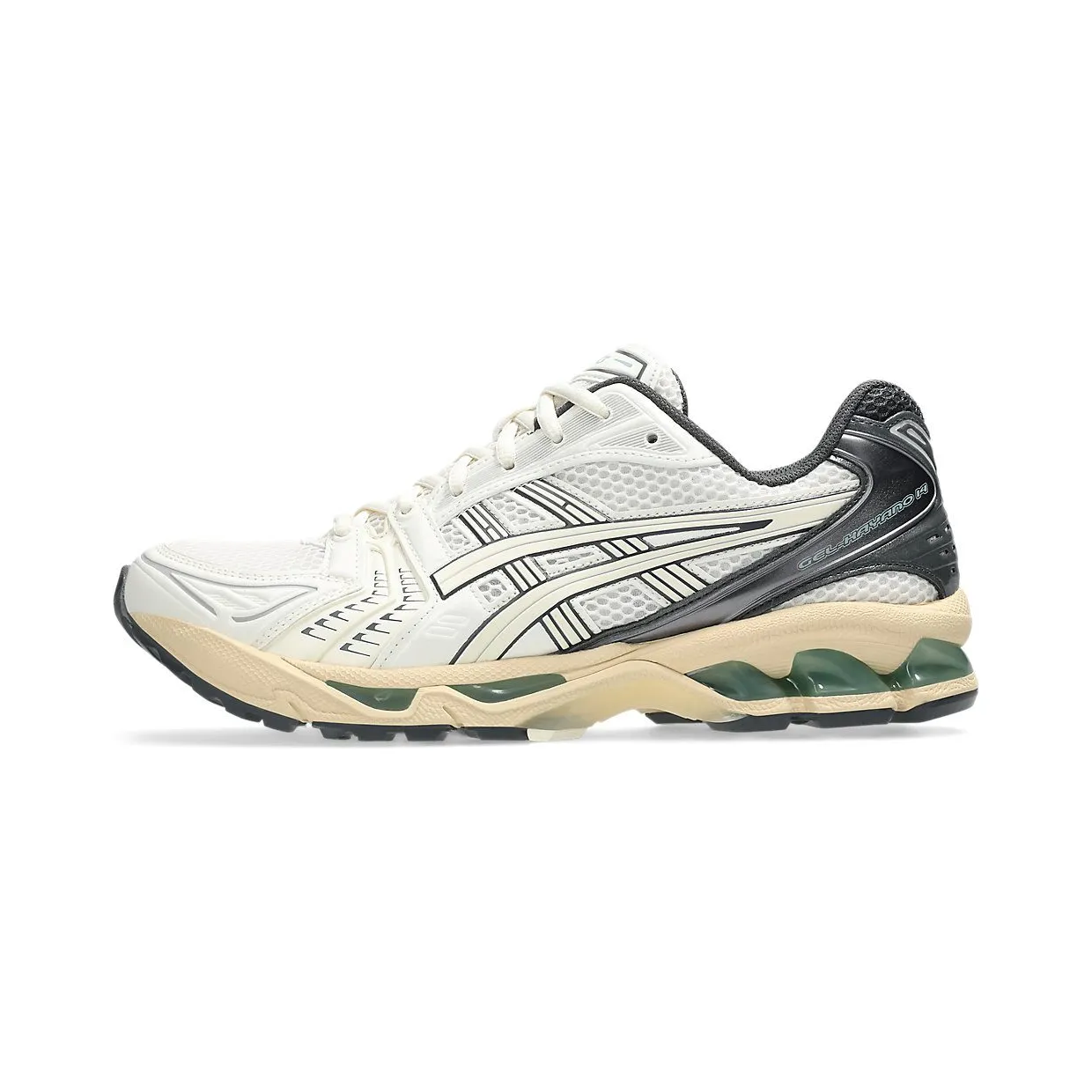 ASICS GEL-KAYANO 14 "Cream / Obsidian Grey" (1203A537-113)