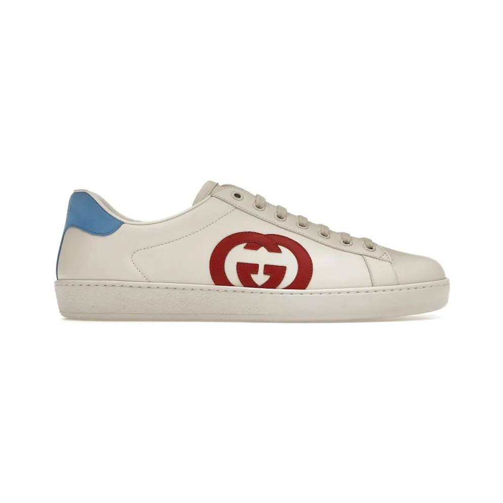 Gucci Ace Interlocking G Red