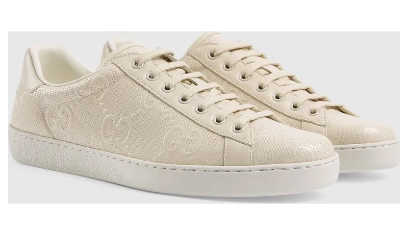 Gucci Ace Embossed GG (_625787 1XK10 9022) (2)