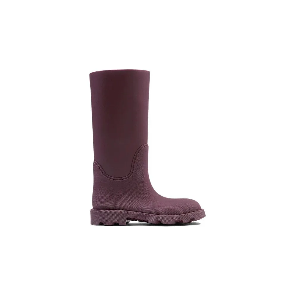 Burberry Marsh Rain High Boots Plum (8074467)